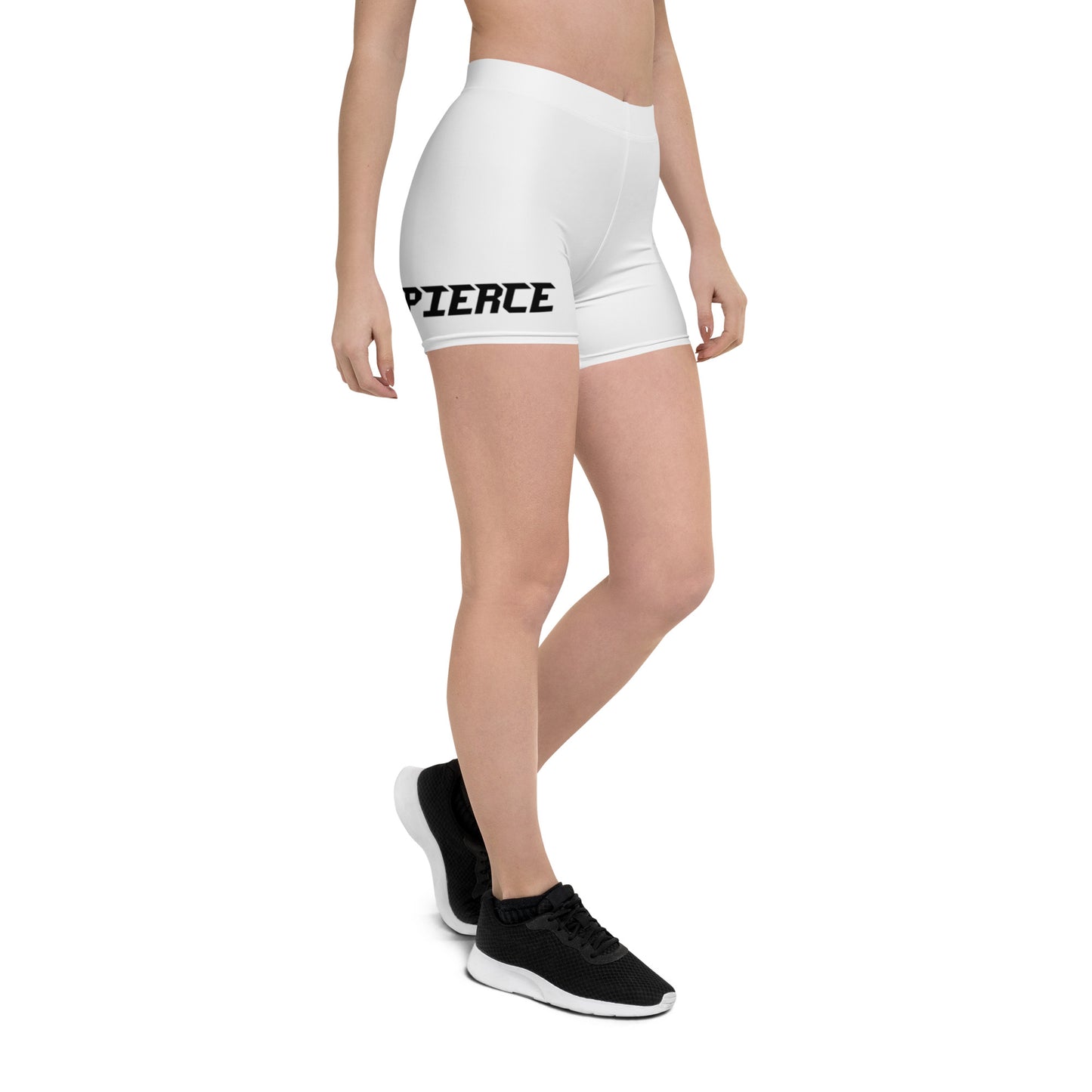 Pierce Women's White Spandex Shorts