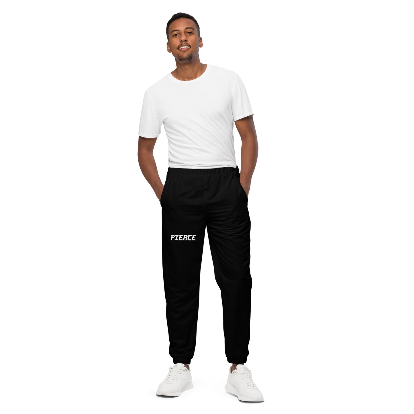 Pierce Unisex Black Joggers