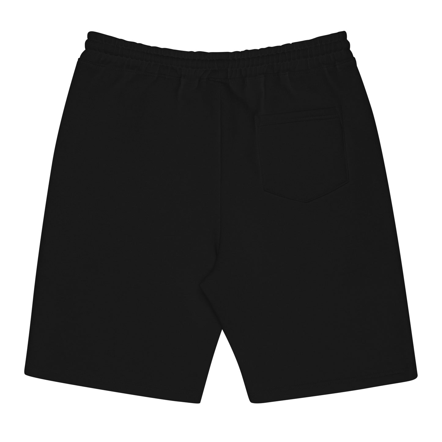 Pierce Unisex Black Fleece Shorts