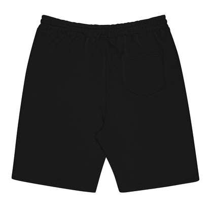 Pierce Unisex Black Fleece Shorts