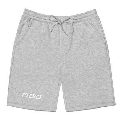 Pierce Unisex Grey Fleece Shorts