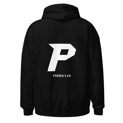 Pierce Unisex Black Hoodie