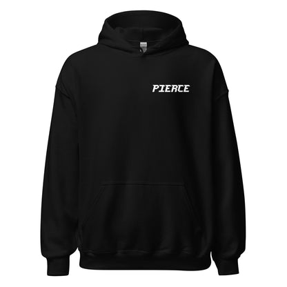 Pierce Unisex Black Hoodie