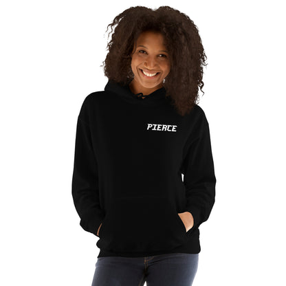 Pierce Unisex Black Hoodie